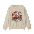 Christmas Movies Crewneck Sweatshirt — Classic Holiday Movie Characters Graphic