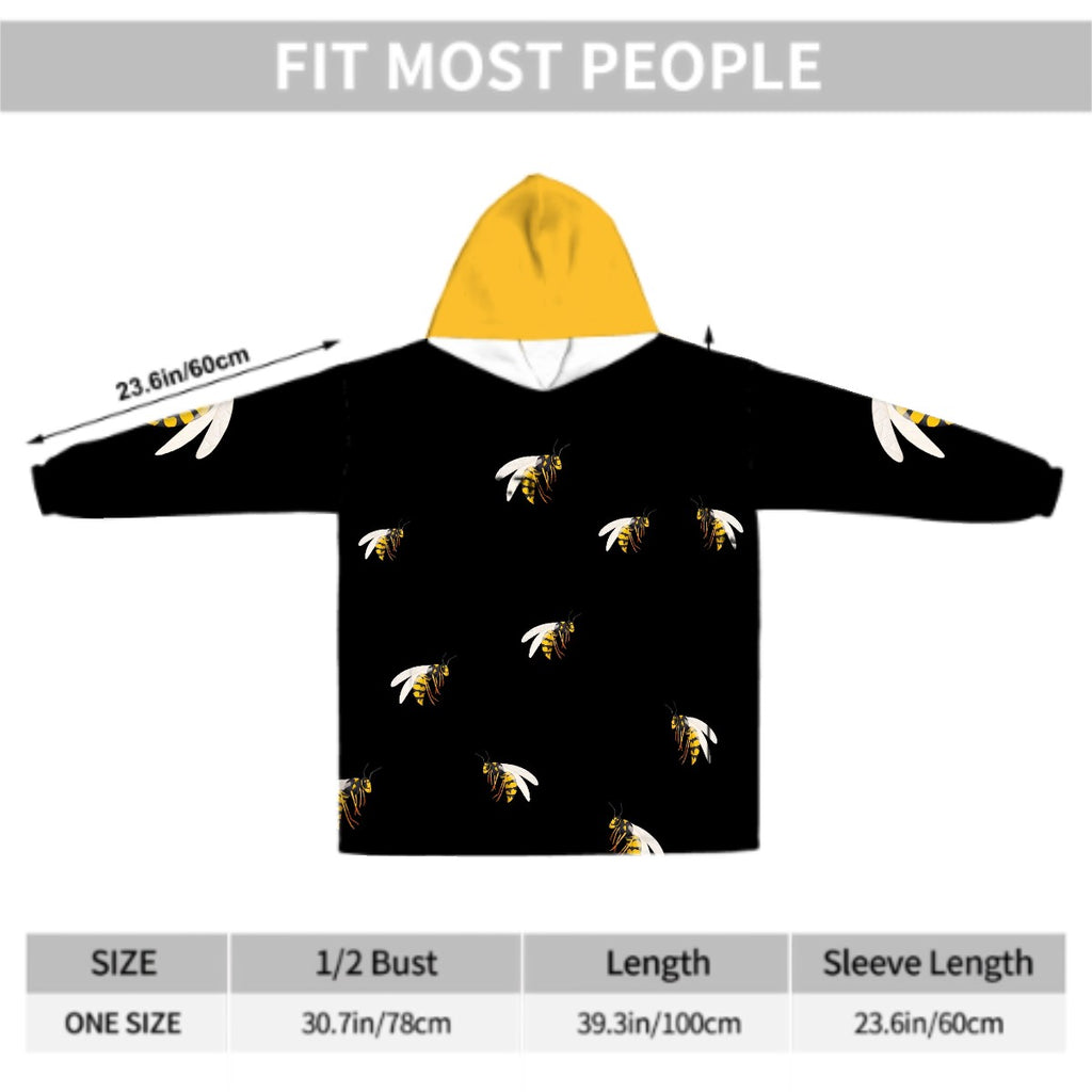 Adult Blanket Hoodie 2160db27b1f3e8b41e89f7486482c005