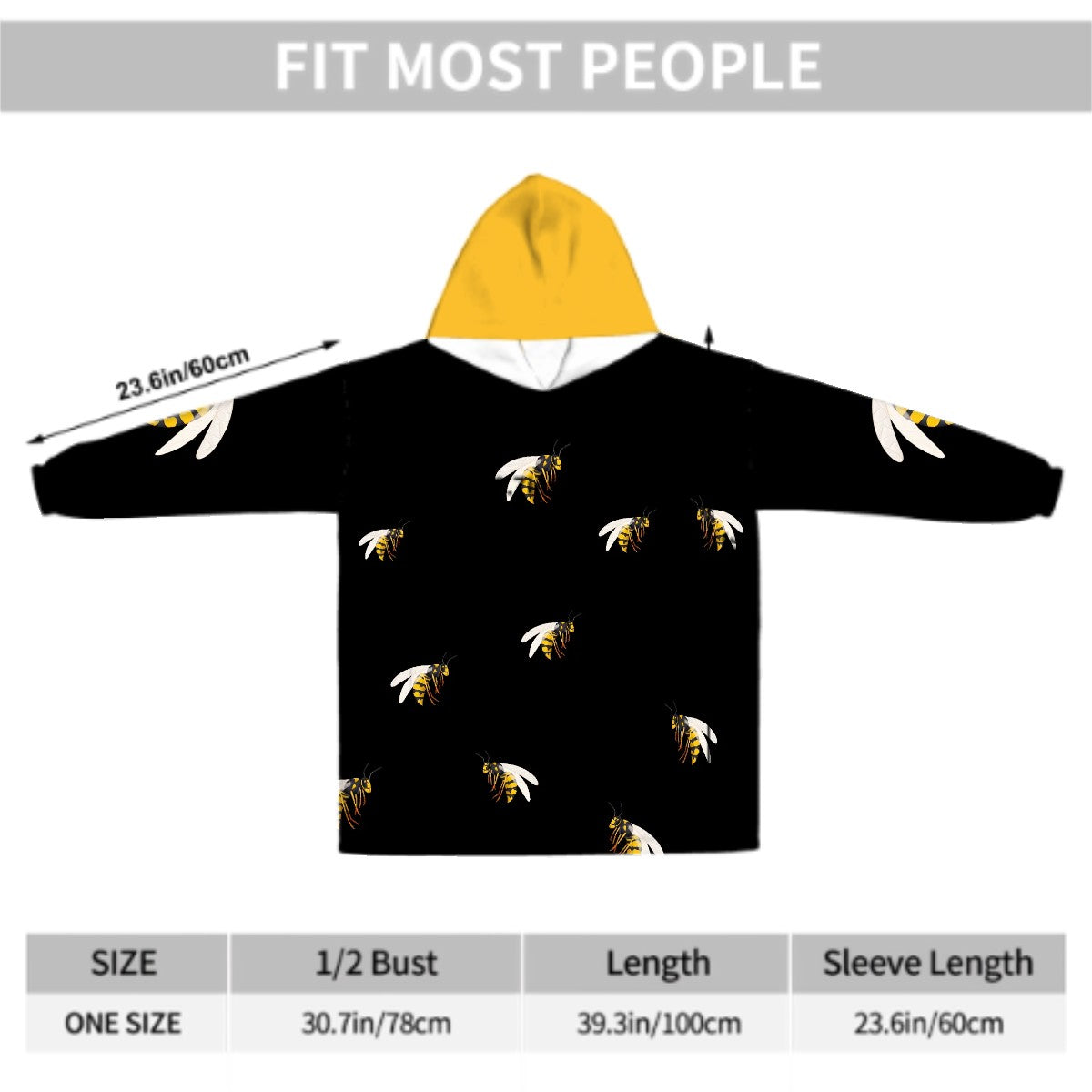 Adult Blanket Hoodie 2160db27b1f3e8b41e89f7486482c005